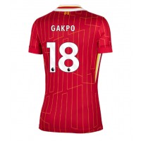 Maglia Calcio Liverpool Cody Gakpo #18 Prima Divisa Donna 2024-25 Manica Corta